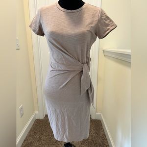 Express T-Shirt Dress Side Tie Size S